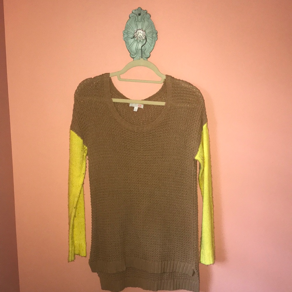 Color Block Sweater